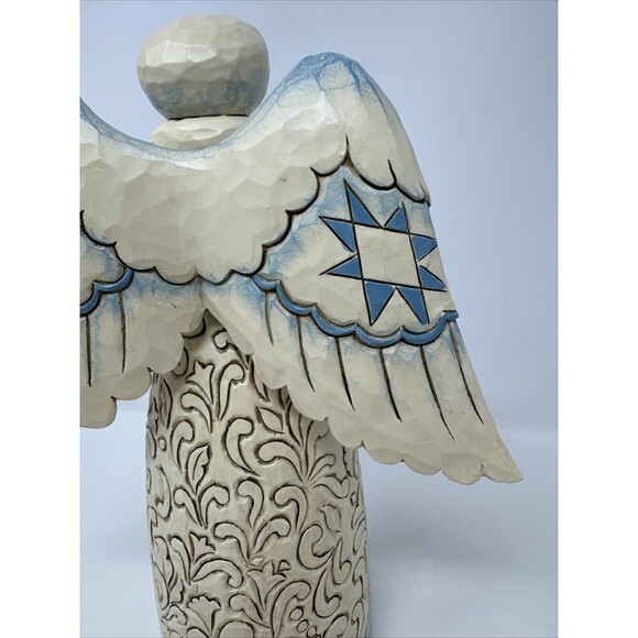 Jim Shore 2009 Heartwood Creek 4014295 Night Divine Angel Figurine Nativity - Picture 8 of 11